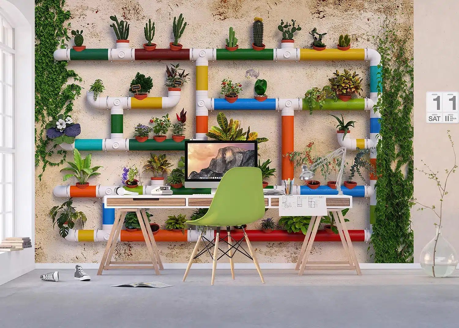 Plants Wall | Made-to-Measure Wallpaper | Artlook | FTNXXL 2488 6