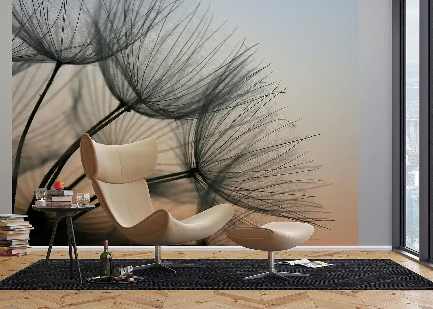 Dandelions at Sunrise | Made-to-Measure Wallpaper | Artlook | FTNXXL 2494