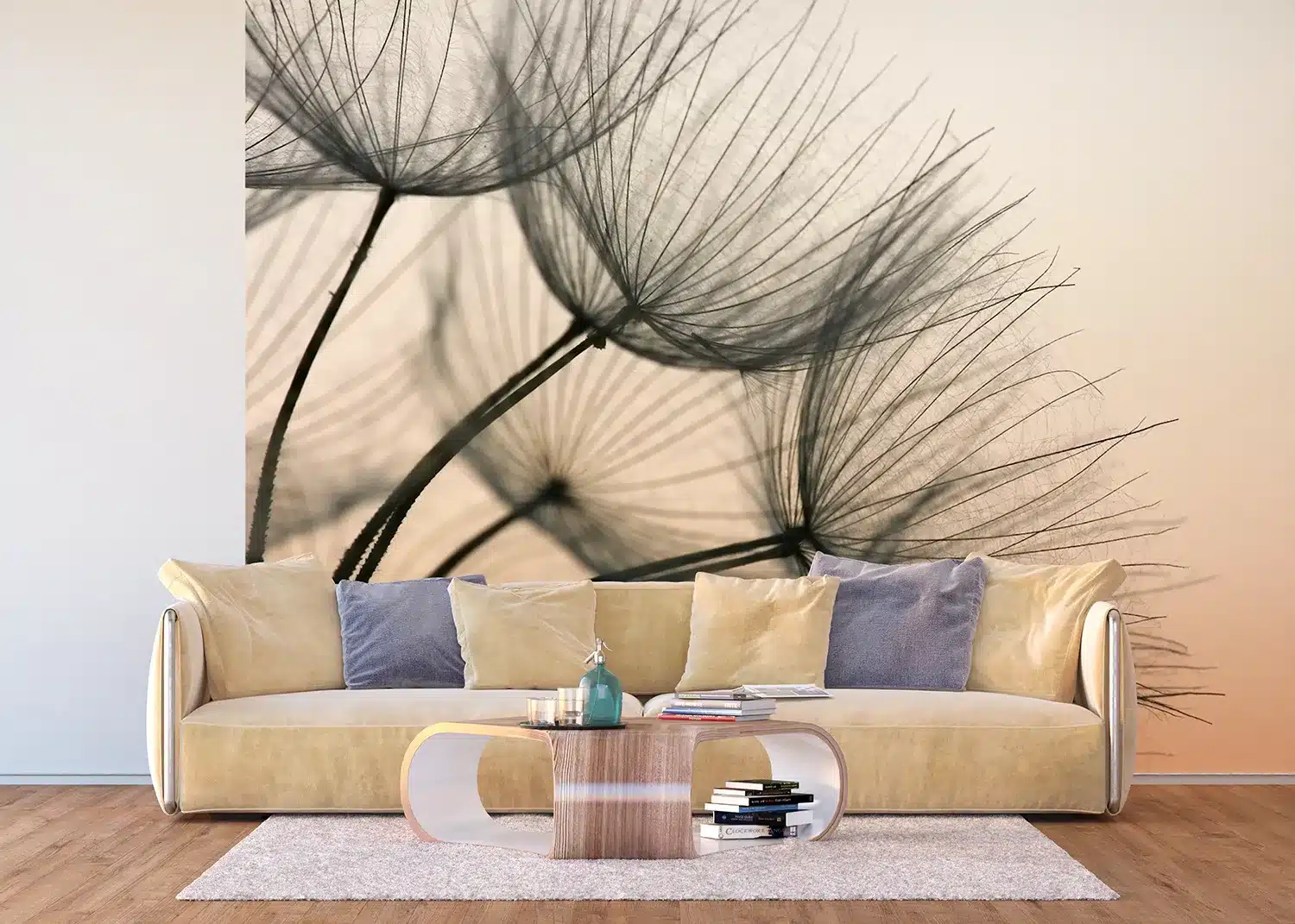 Dandelions at Sunrise | Made-to-Measure Wallpaper | Artlook | FTNXXL 2494 5