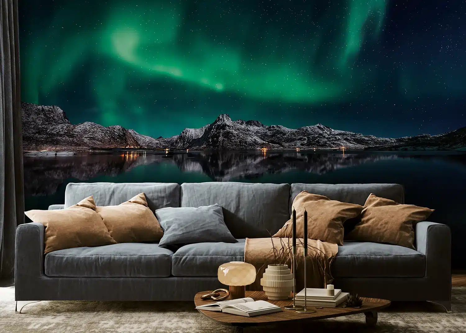 Northern Lights | Made-to-Measure Wallpaper | Artlook | FTNXXL 3003