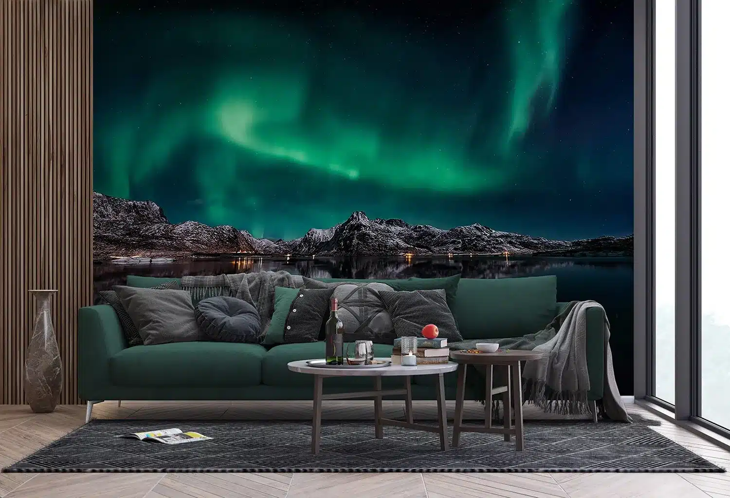 Northern Lights | Made-to-Measure Wallpaper | Artlook | FTNXXL 3003 4