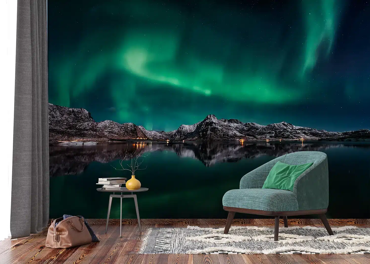 Northern Lights | Made-to-Measure Wallpaper | Artlook | FTNXXL 3003 5