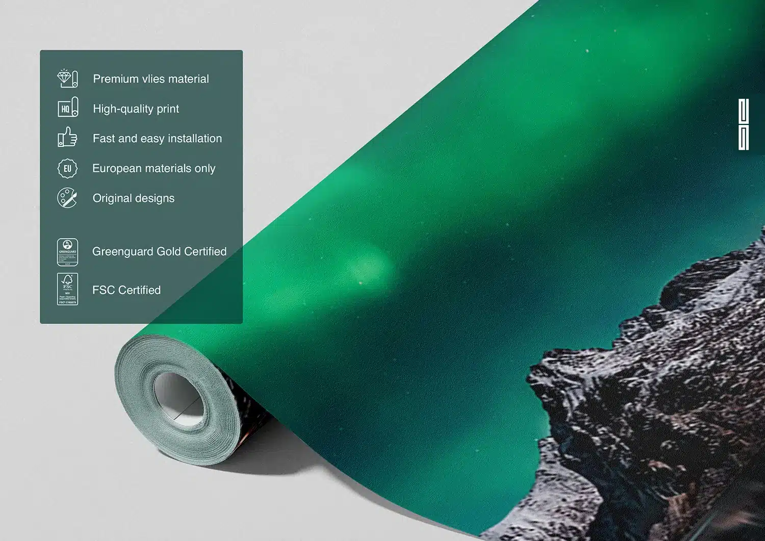 Northern Lights | Made-to-Measure Wallpaper | Artlook | FTNXXL 3003 8