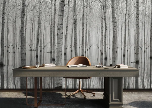 Birch Reflection | Made-to-Measure Wallpaper | Artlook | FTNXXL 3004