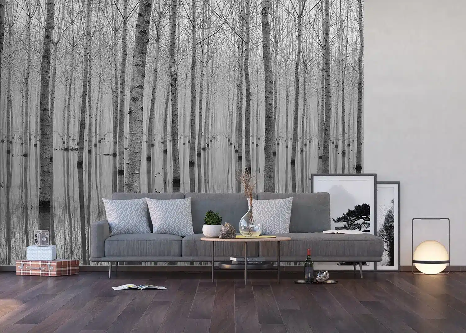 Birch Reflection | Made-to-Measure Wallpaper | Artlook | FTNXXL 3004 4