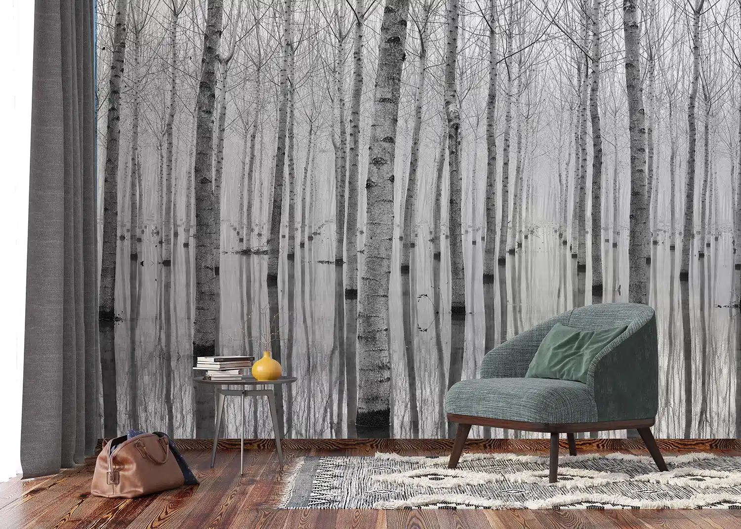 Birch Reflection | Made-to-Measure Wallpaper | Artlook | FTNXXL 3004 5