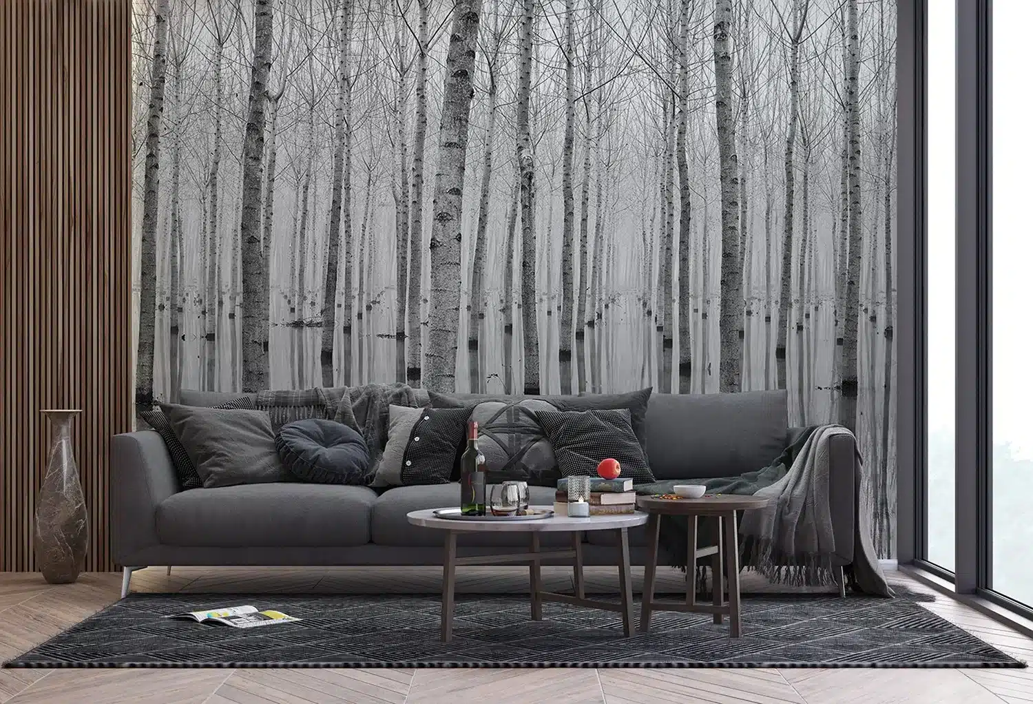 Birch Reflection | Made-to-Measure Wallpaper | Artlook | FTNXXL 3004 7