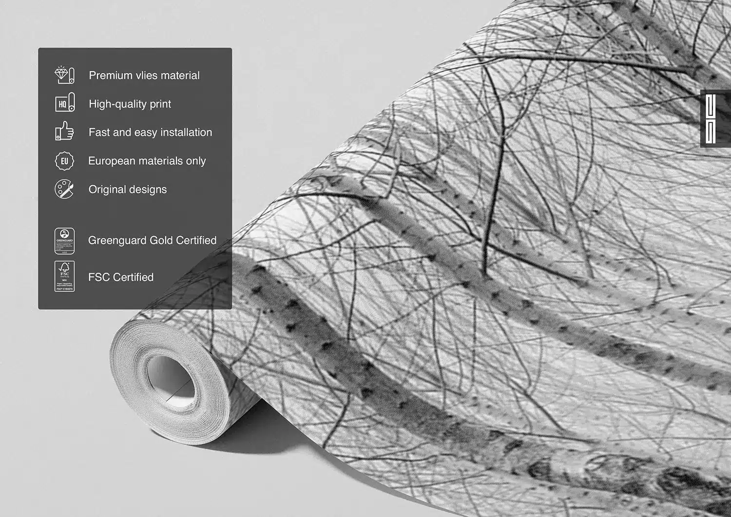 Birch Reflection | Made-to-Measure Wallpaper | Artlook | FTNXXL 3004 8