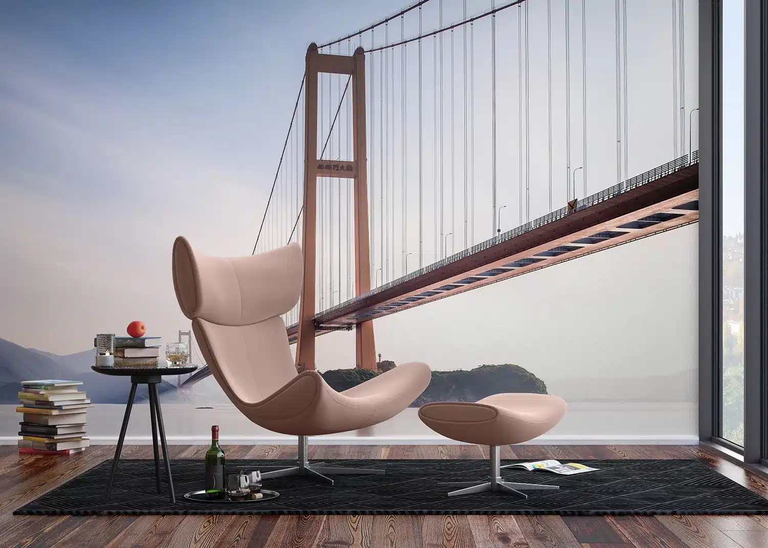 Golden Gate | Made-to-Measure Wallpaper | Artlook | FTNXXL 3007 4