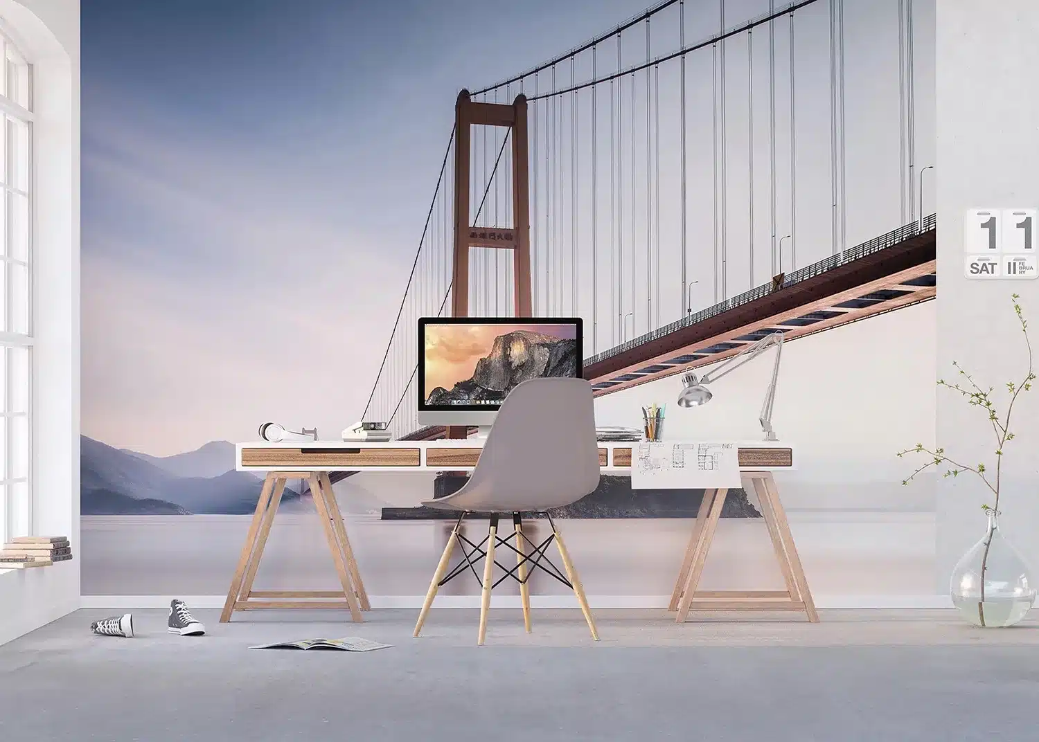 Golden Gate | Made-to-Measure Wallpaper | Artlook | FTNXXL 3007 5