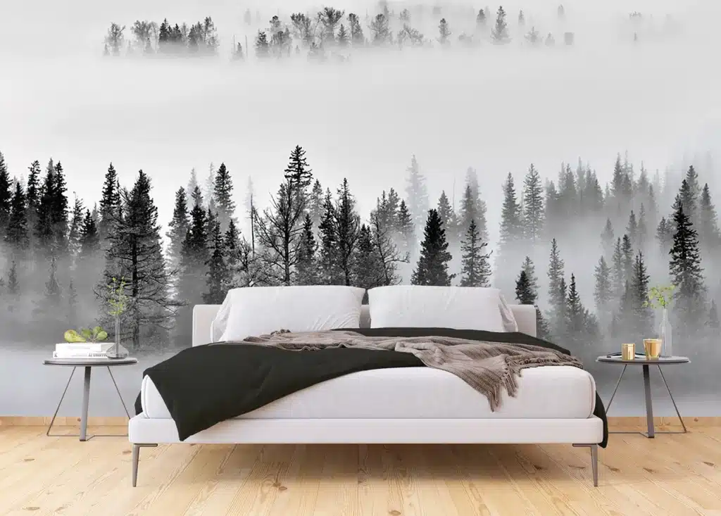 Wall Mural Foggy Morning, Made to Measure, FTNXXL 3008 3