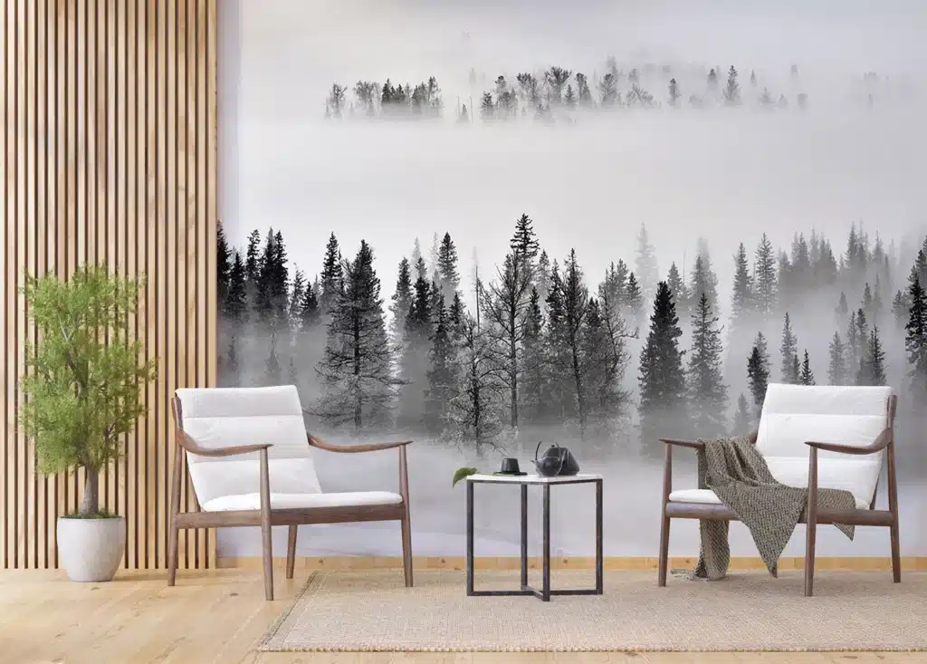 Wall Mural Foggy Morning, Made to Measure, FTNXXL 3008 2