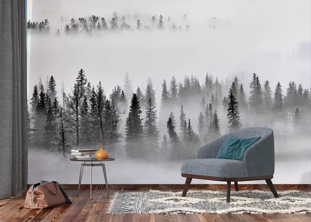 Wall Mural Foggy Morning, Made to Measure, FTNXXL 3008 4