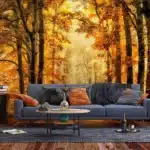 Wall Mural Golden Path, 375 x 270 cm, FTNXXL 3009