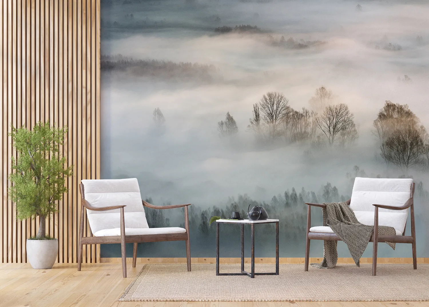 Misty Morning | Made-to-Measure Wallpaper | Artlook | FTNXXL 3010 5
