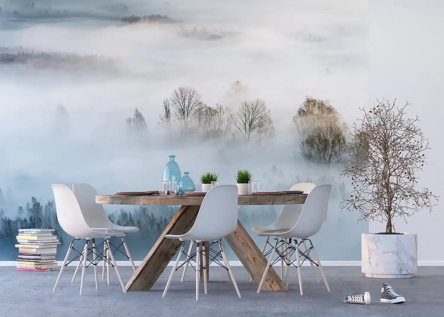 Misty Morning | Made-to-Measure Wallpaper | Artlook | FTNXXL 3010 3