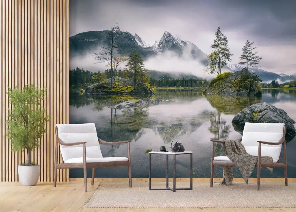 Wall Mural Forest Lake, Made to Measure, FTNXXL 3013 6