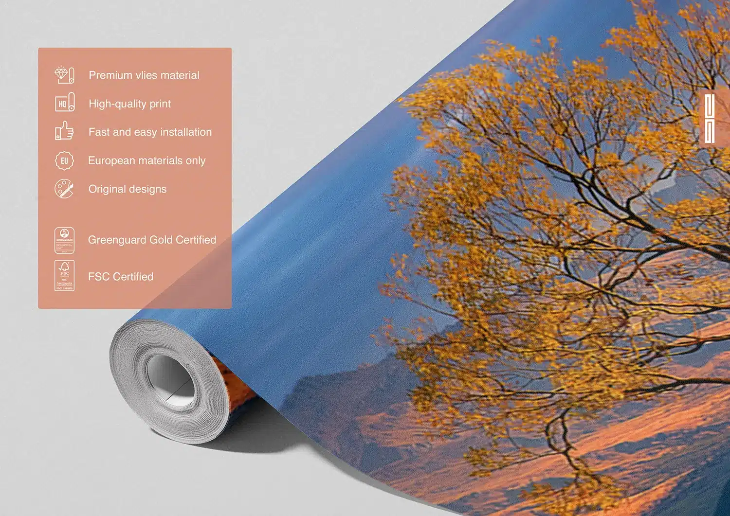 Charming Sunset | Made-to-Measure Wallpaper | Artlook | FTNXXL 3015 7