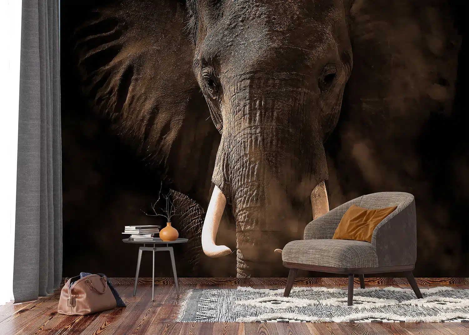 Elephant | Made-to-Measure Wallpaper | Artlook | FTNXXL 3016 3