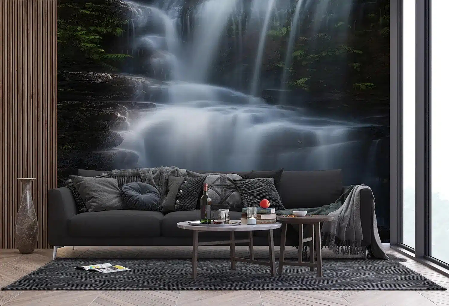 Dark Waterfall | Made-to-Measure Wallpaper | Artlook | FTNXXL 3023 2