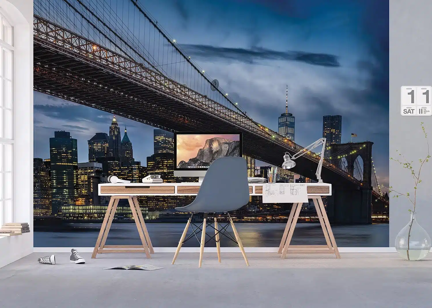 Big City Lights | Made-to-Measure Wallpaper | Artlook | FTNXXL 3024 5