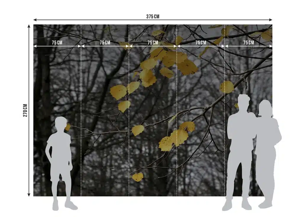 Wall Mural Autumn Vibes, Made to Measure, FTNXXL 0317 8