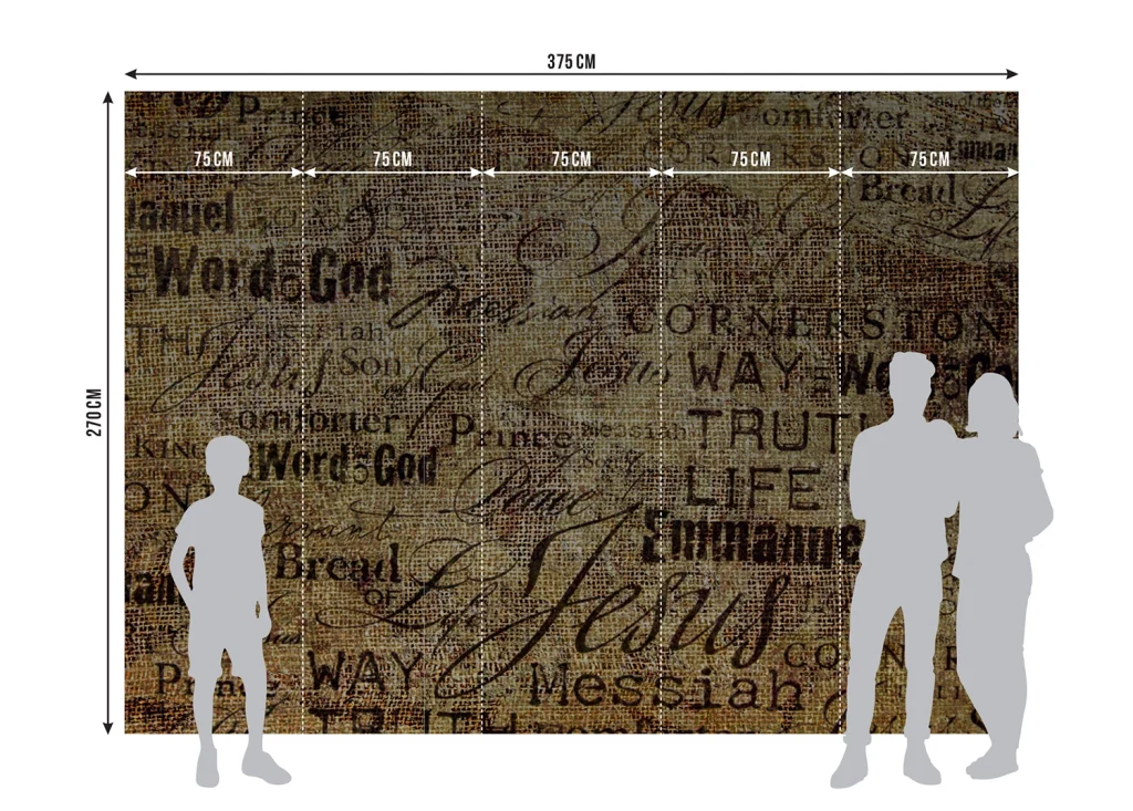 Wall Mural Canvas, Made to Measure, FTNXXL 0331 8