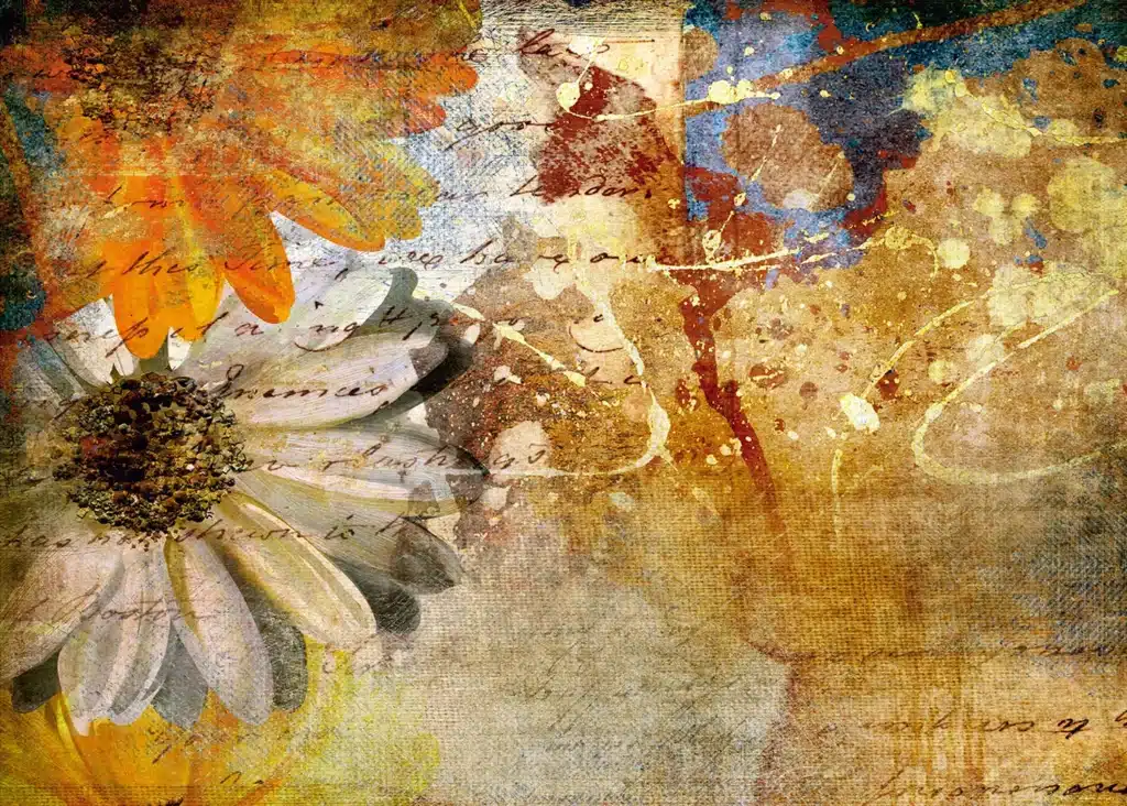 Wall Mural Floral Paintings, Made to Measure, FTNXXL 0335