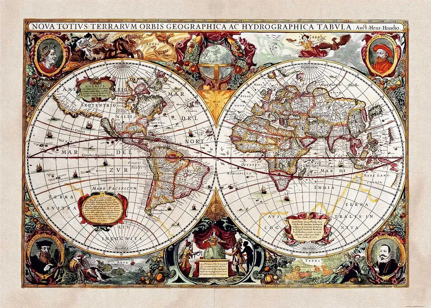 Old Map | Made-to-Measure Wallpaper | Artlook | FTNXXL 0351