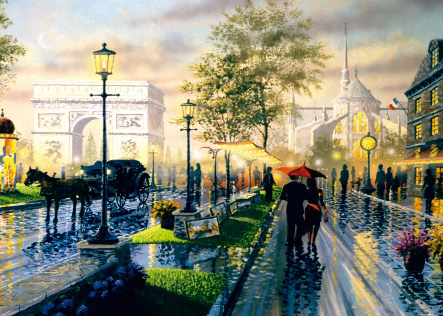 Rainy Paris | Made-to-Measure Wallpaper | Artlook | FTNXXL 0367