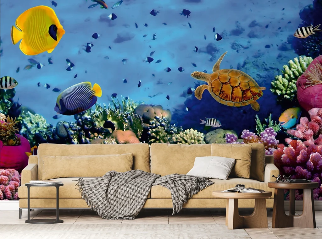 Wall Mural Underwater, Made to Measure, FTNXXL 0375 3