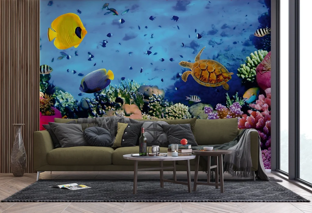 Wall Mural Underwater, Made to Measure, FTNXXL 0375 2