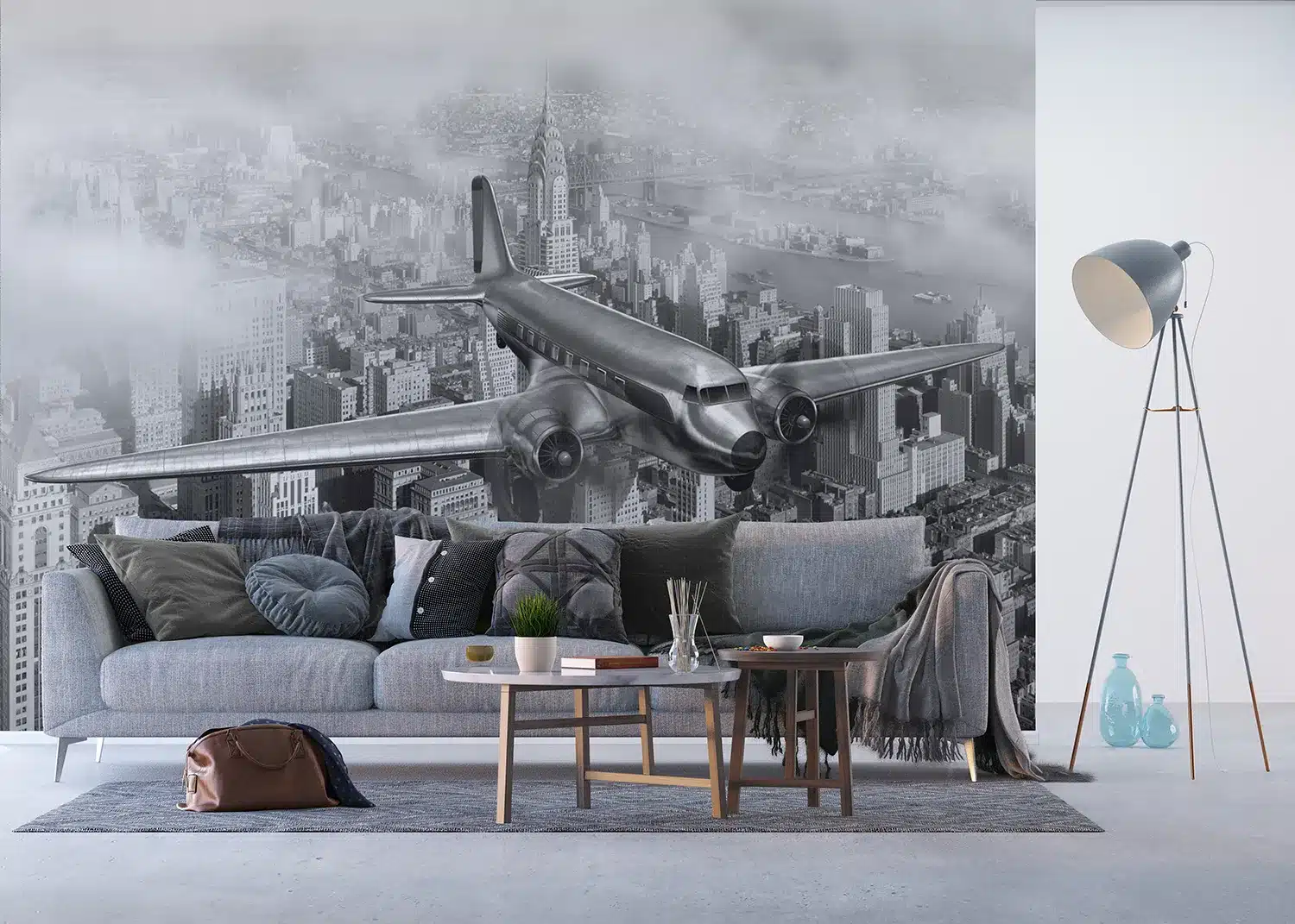 City Flight | Made-to-Measure Wallpaper | Artlook | FTNXXL 0424