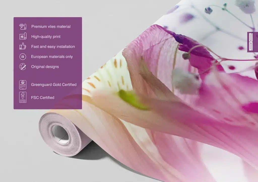 Wall Mural Flowers, Made to Measure, FTNXXL 0443 4