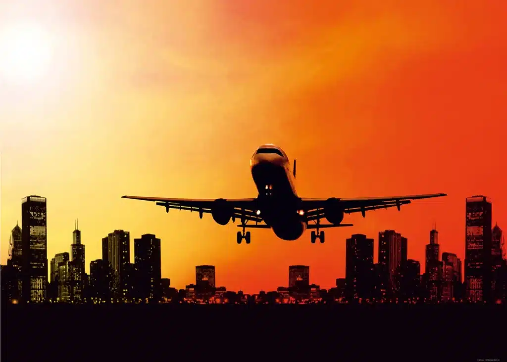 Wall Mural Night Flight, Made to Measure, FTNXXL 0447