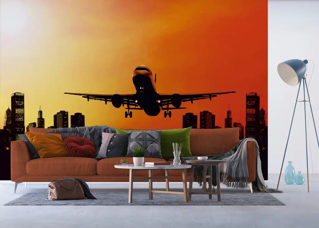 Wall Mural Night Flight, Made to Measure, FTNXXL 0447 4