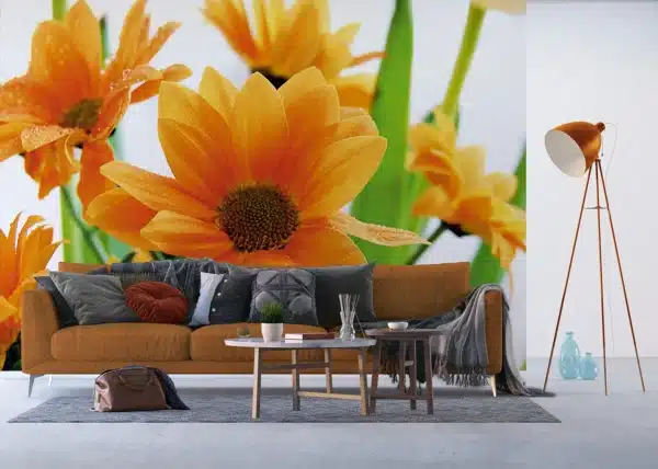 Vibrant Flowers | Made-to-Measure Wallpaper | Artlook | FTNXXL 0450