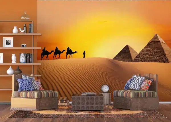 Eastern Caravan | Made-to-Measure Wallpaper | Artlook | FTNXXL 0474