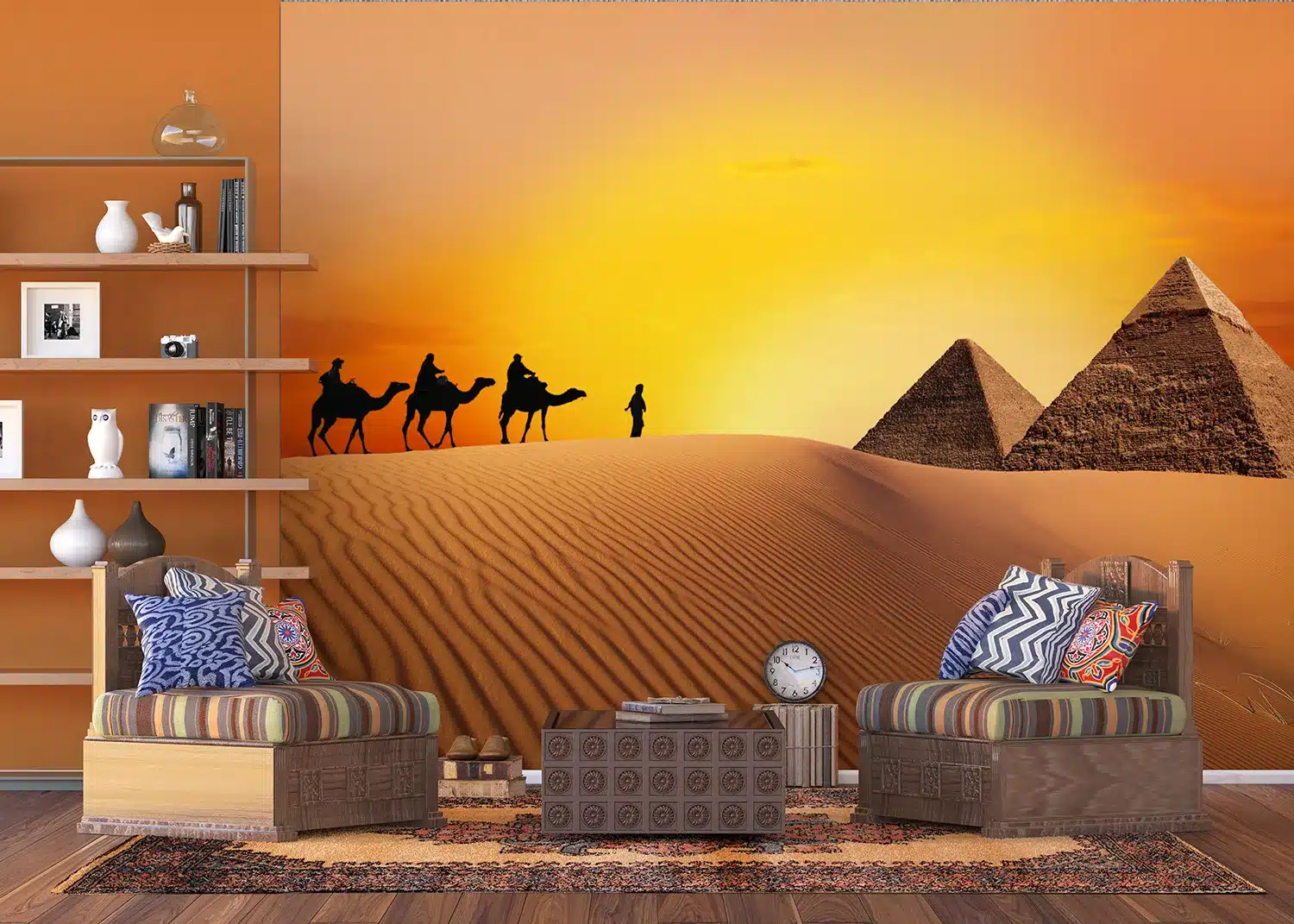 Eastern Caravan | Made-to-Measure Wallpaper | Artlook | FTNXXL 0474