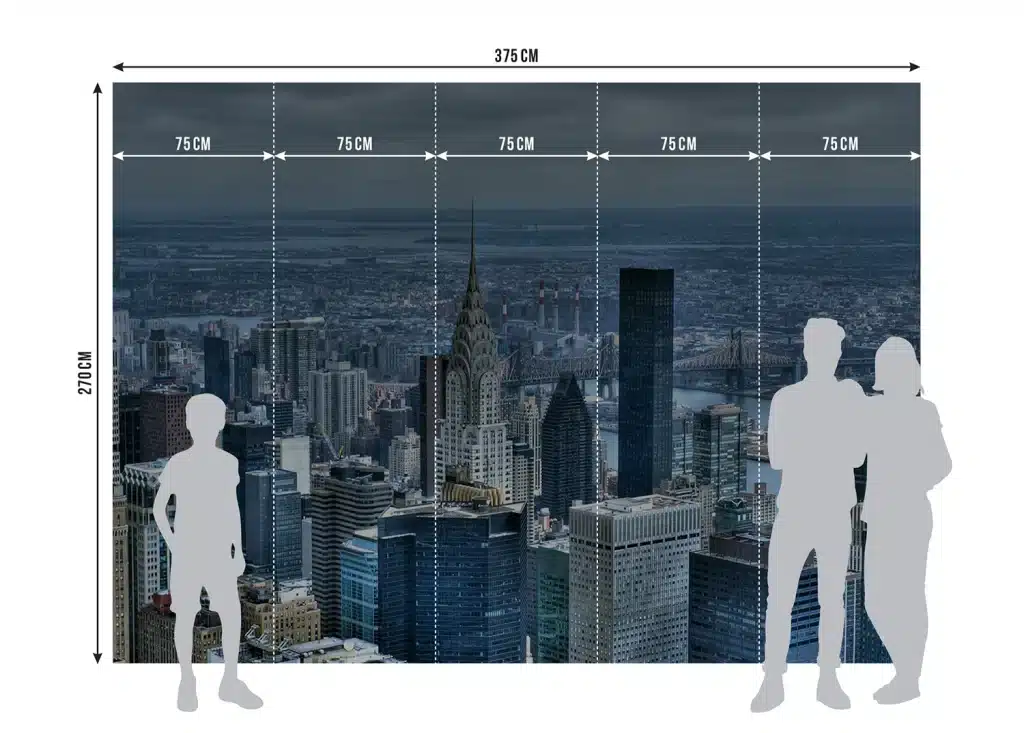 Wall Mural City Skyline, Made to Measure, FTNXXL 1112 8