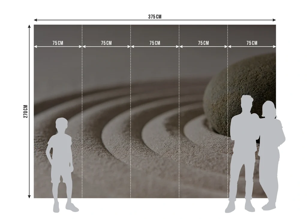 Wall Mural Sand Stones, Made to Measure, FTNXXL 1115 8