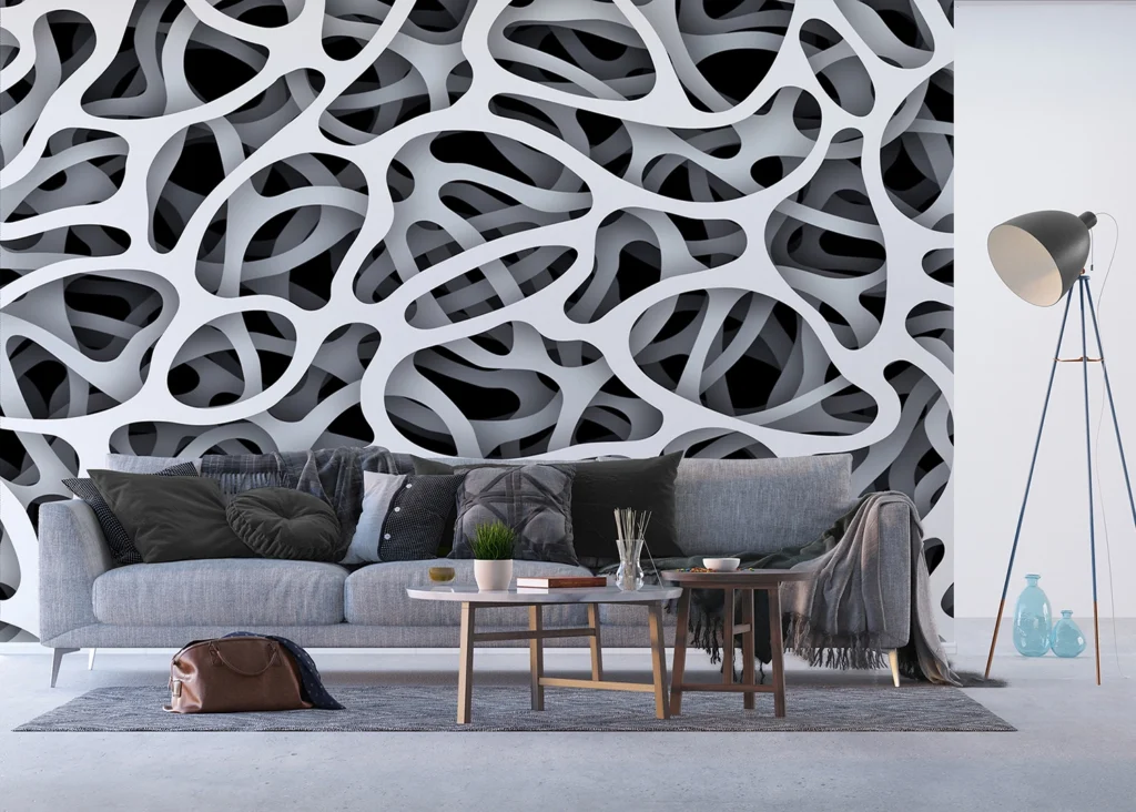 Wall Mural 3D Abstraction, Made to Measure, FTNXXL 1128