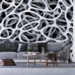 Wall Mural 3D Abstraction, 375 x 270 cm, FTNXXL 1128