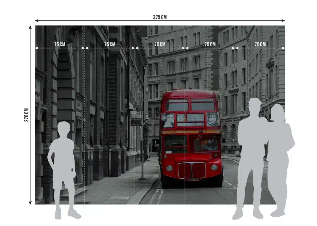 Wall Mural Double Decker, Made to Measure, FTNXXL 1132 8