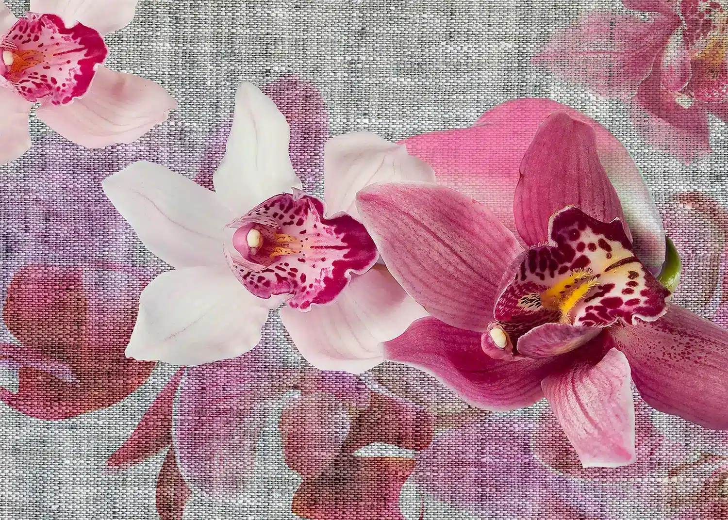 Orchid Canvas | Made-to-Measure Wallpaper | Artlook | FTNXXL 1148