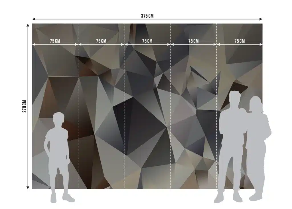 Wall Mural Abstraction, Made to Measure, FTNXXL 1212 8