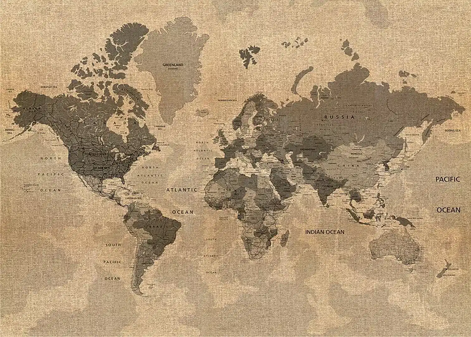 Old World Map | Made-to-Measure Wallpaper | Artlook | FTNXXL 1215