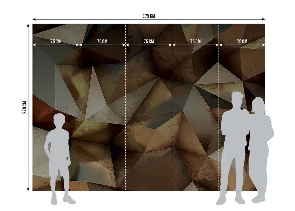 Wall Mural Bronze, Made to Measure, FTNXXL 1221 8