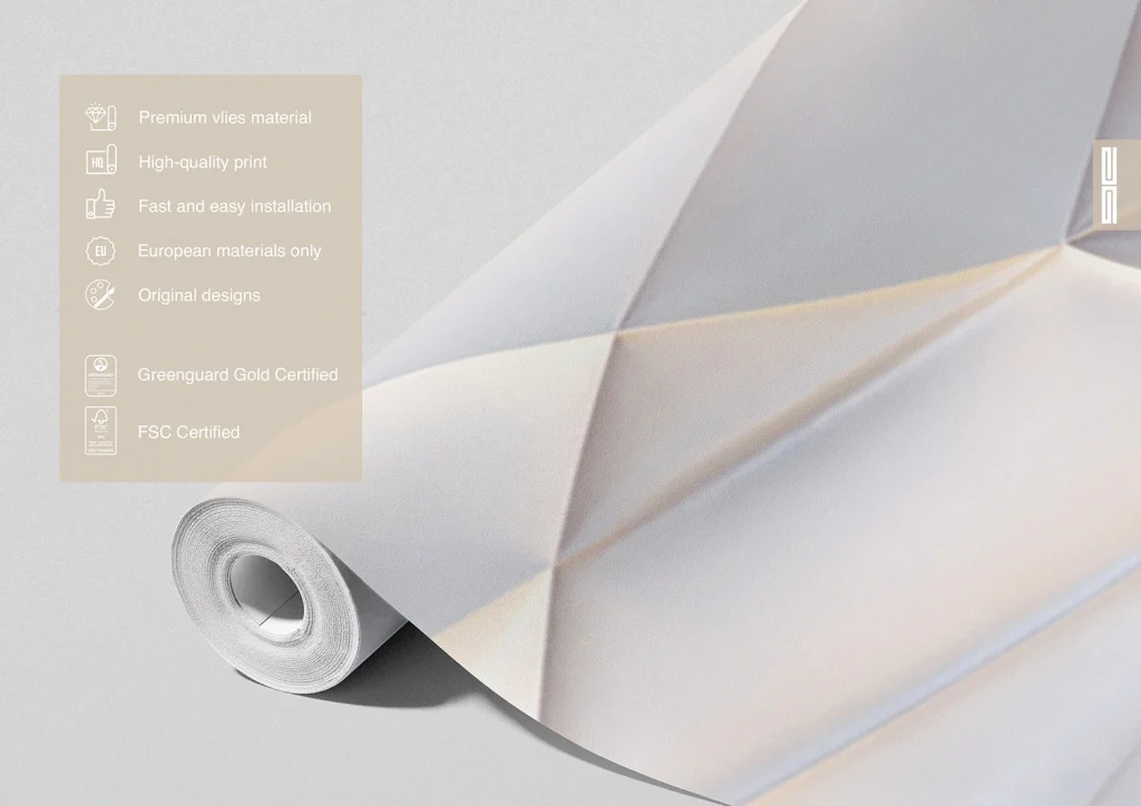 Wall Mural Beige Pattern, Made to Measure, FTNXXL 1225 3