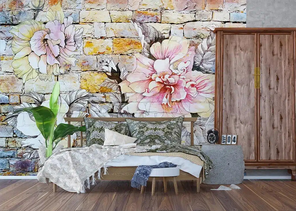 Wall Mural Flowers, Made to Measure, FTNXXL 1227 6